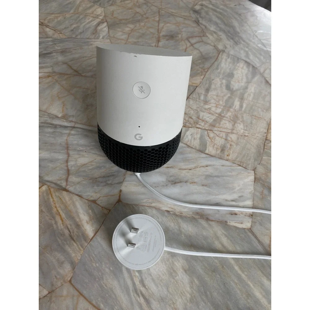 Google Home Smart Speaker White Black‎ Voice Activated Assistant H0A